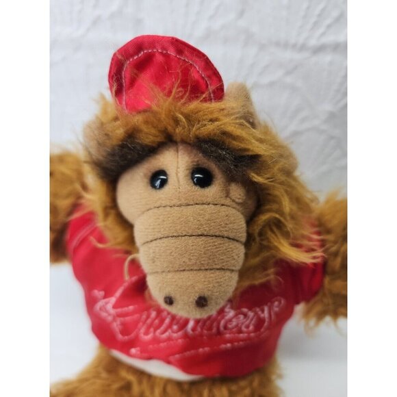 Vintage 1988 ALF Hand Puppet Burger King ORBITERS Baseball  Plush Stuffed - Picture 3 of 5